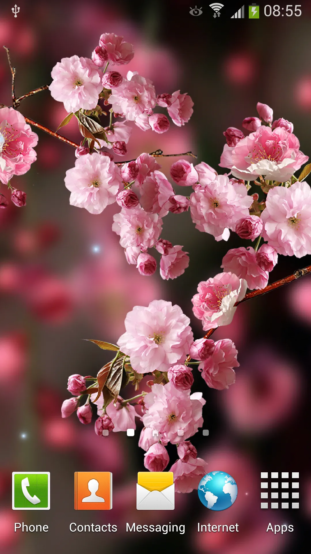 Sakura Live Wallpaper | Indus Appstore | Screenshot