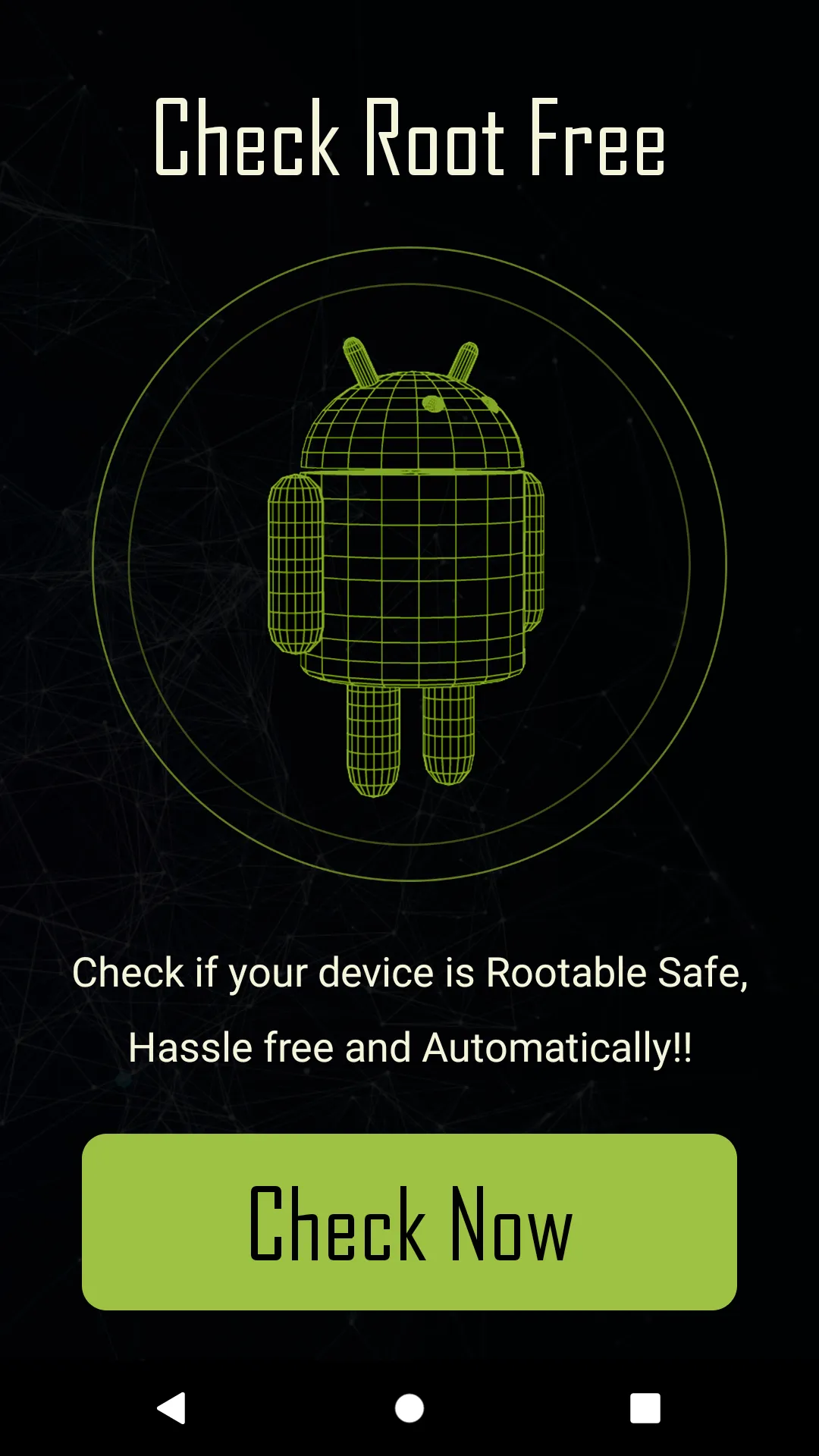 One Click Root Checker | Indus Appstore | Screenshot