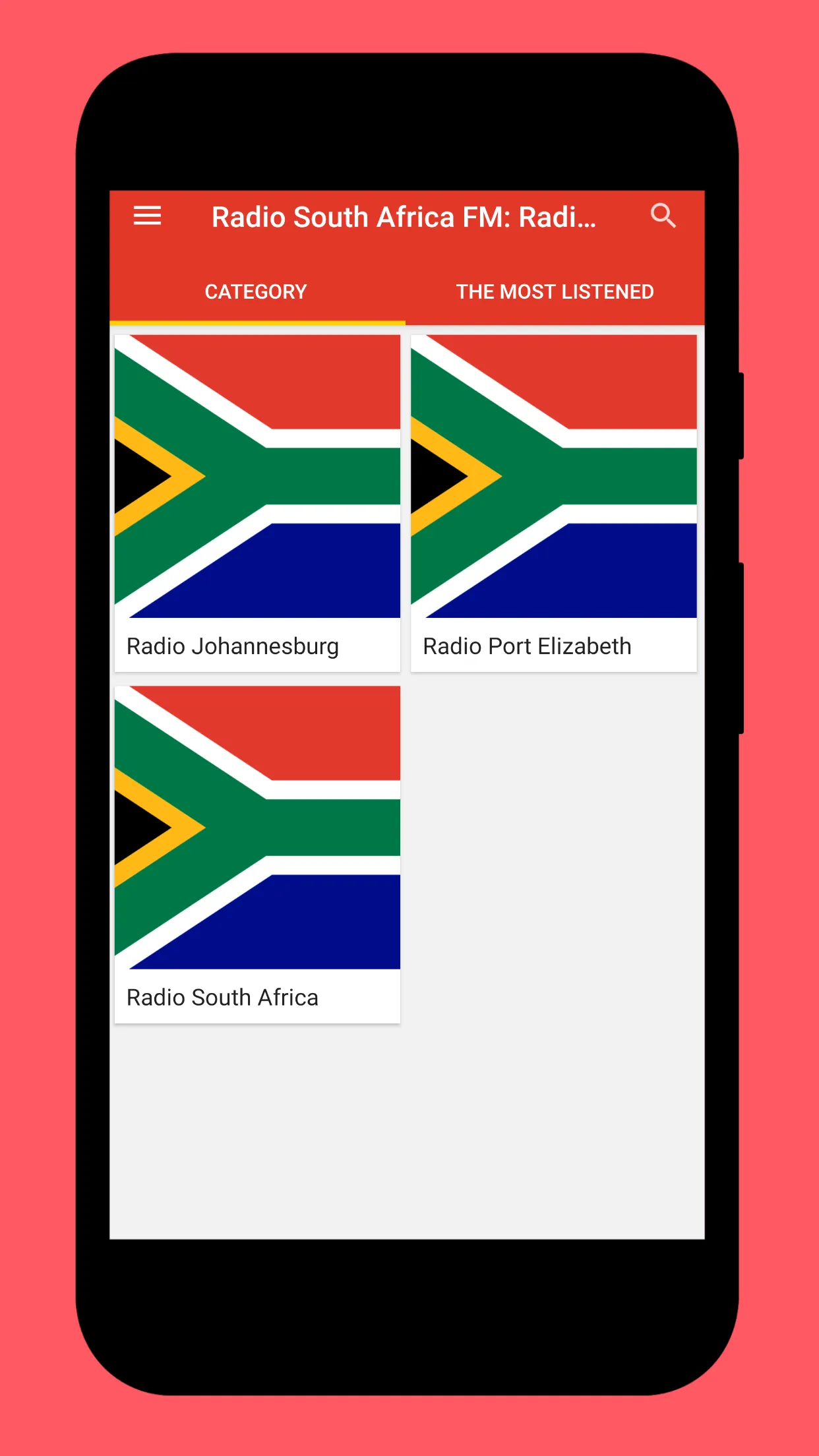 Radio South Africa + Radio FM | Indus Appstore | Screenshot