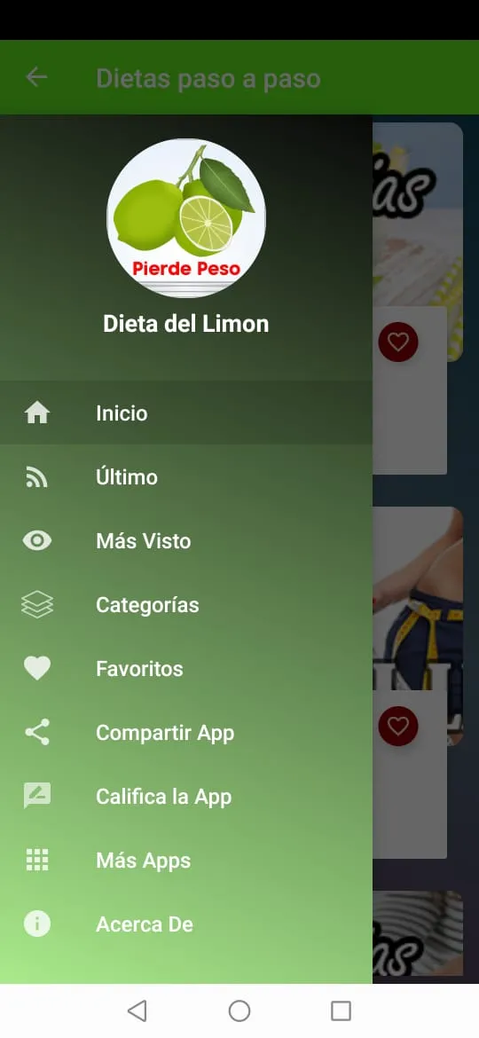 Dieta del Limón | Indus Appstore | Screenshot