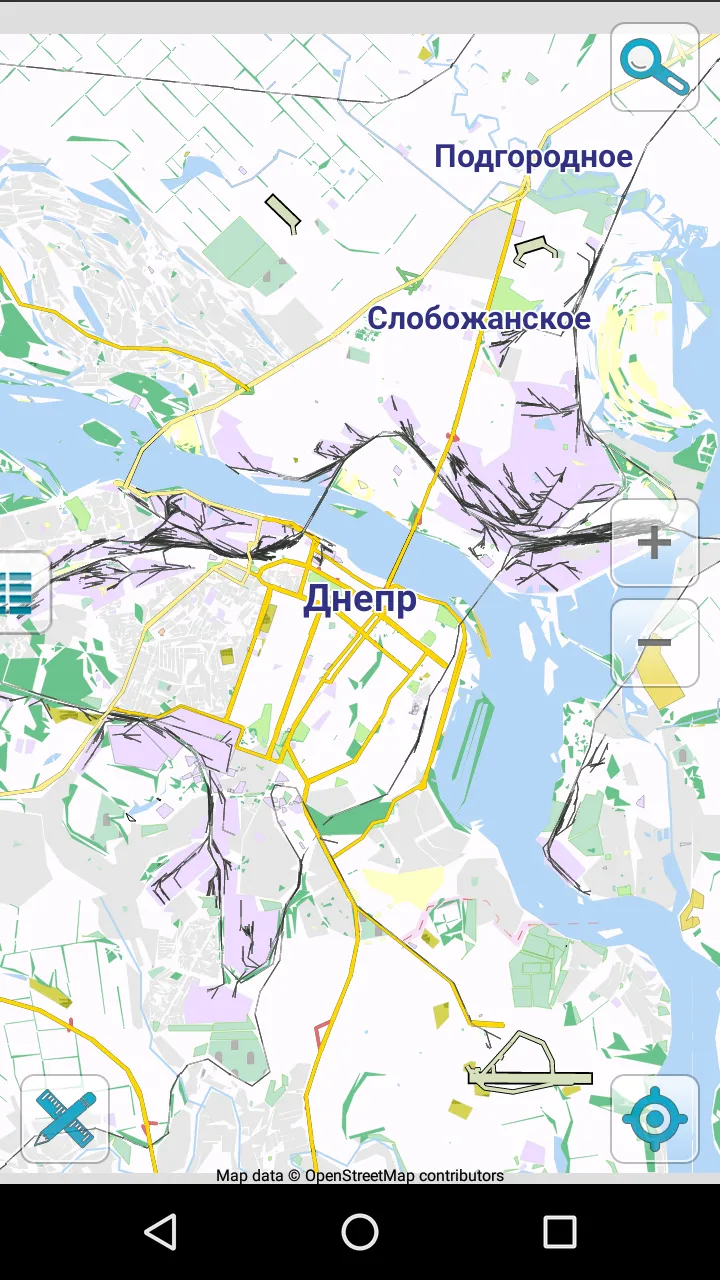 Map of Dnipro offline | Indus Appstore | Screenshot