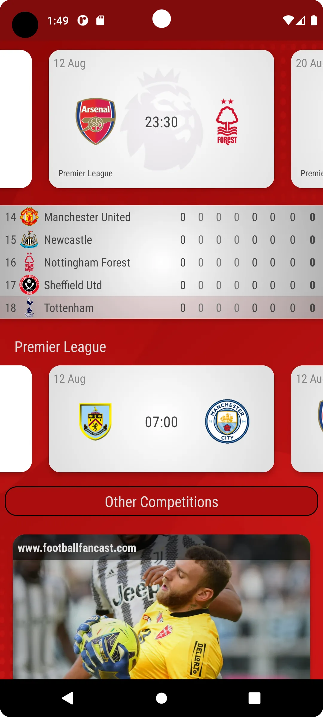 Nottingham Forest Fan App | Indus Appstore | Screenshot