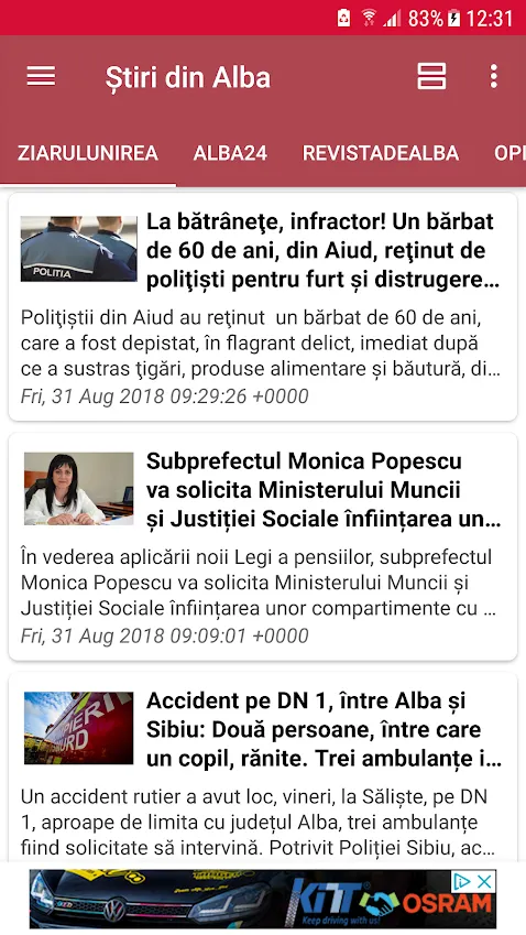 Știri din Alba | Indus Appstore | Screenshot