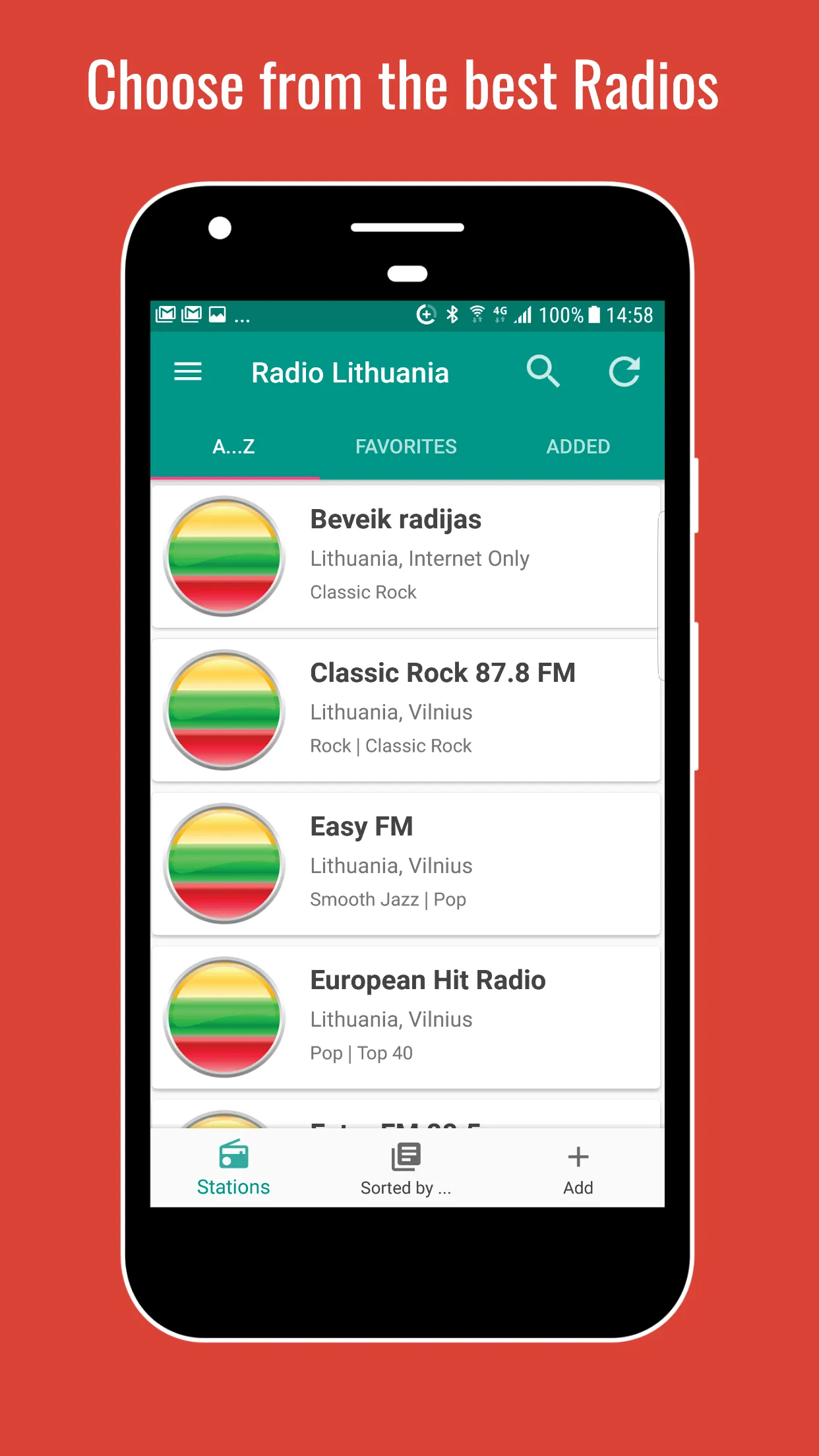 Radio Lithuania | Indus Appstore | Screenshot