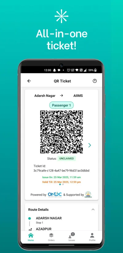 One Ticket | Indus Appstore | Screenshot