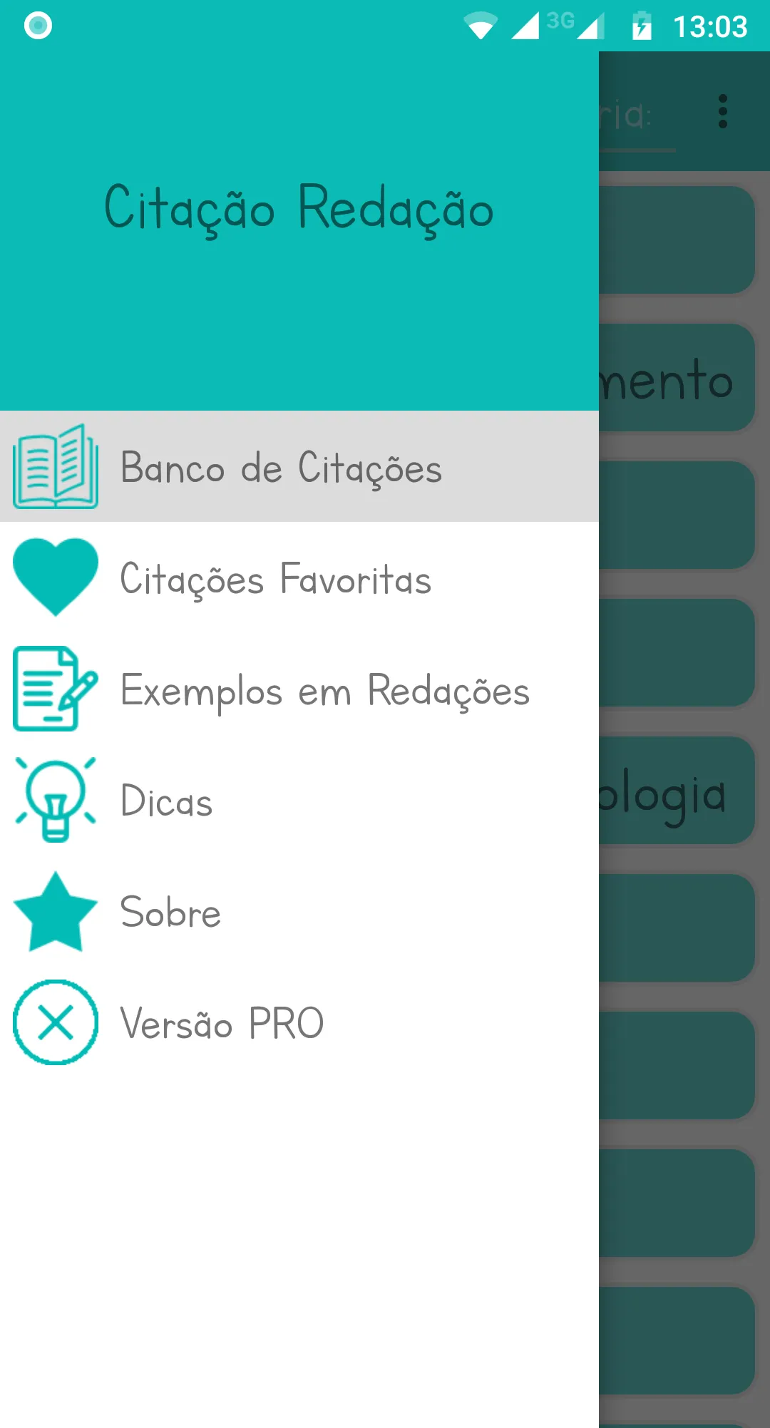 Citação Redação | Indus Appstore | Screenshot