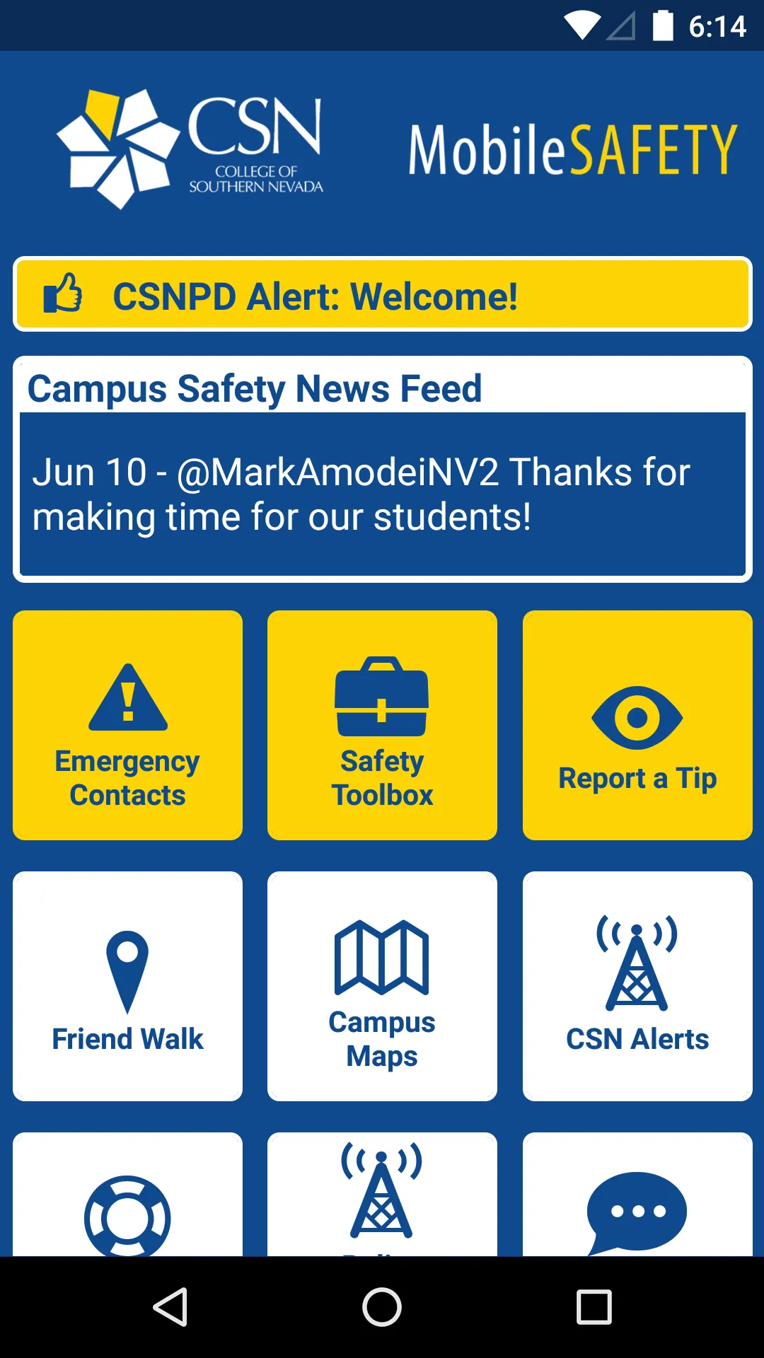 Mobile Safety - CSN | Indus Appstore | Screenshot