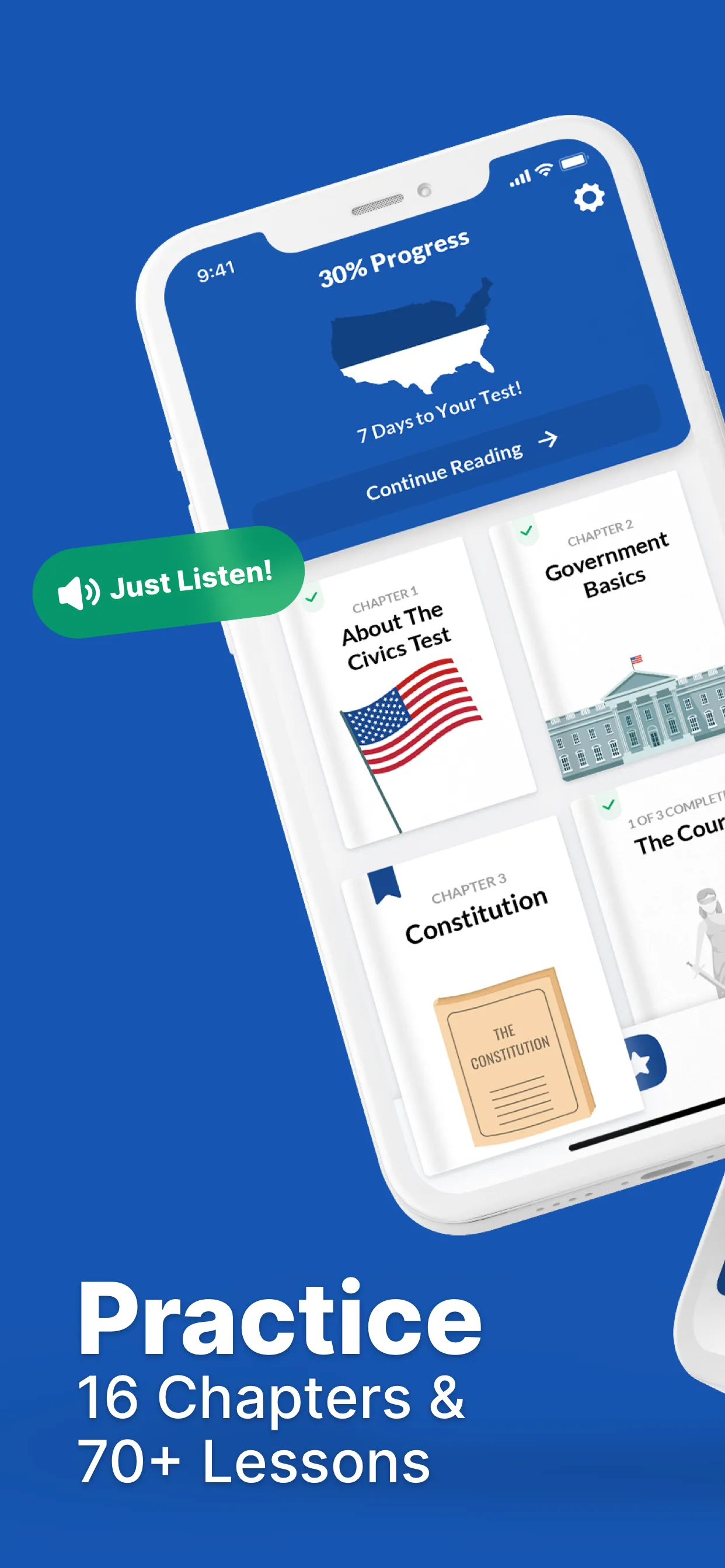 US Citizenship Test 2024 | Indus Appstore | Screenshot