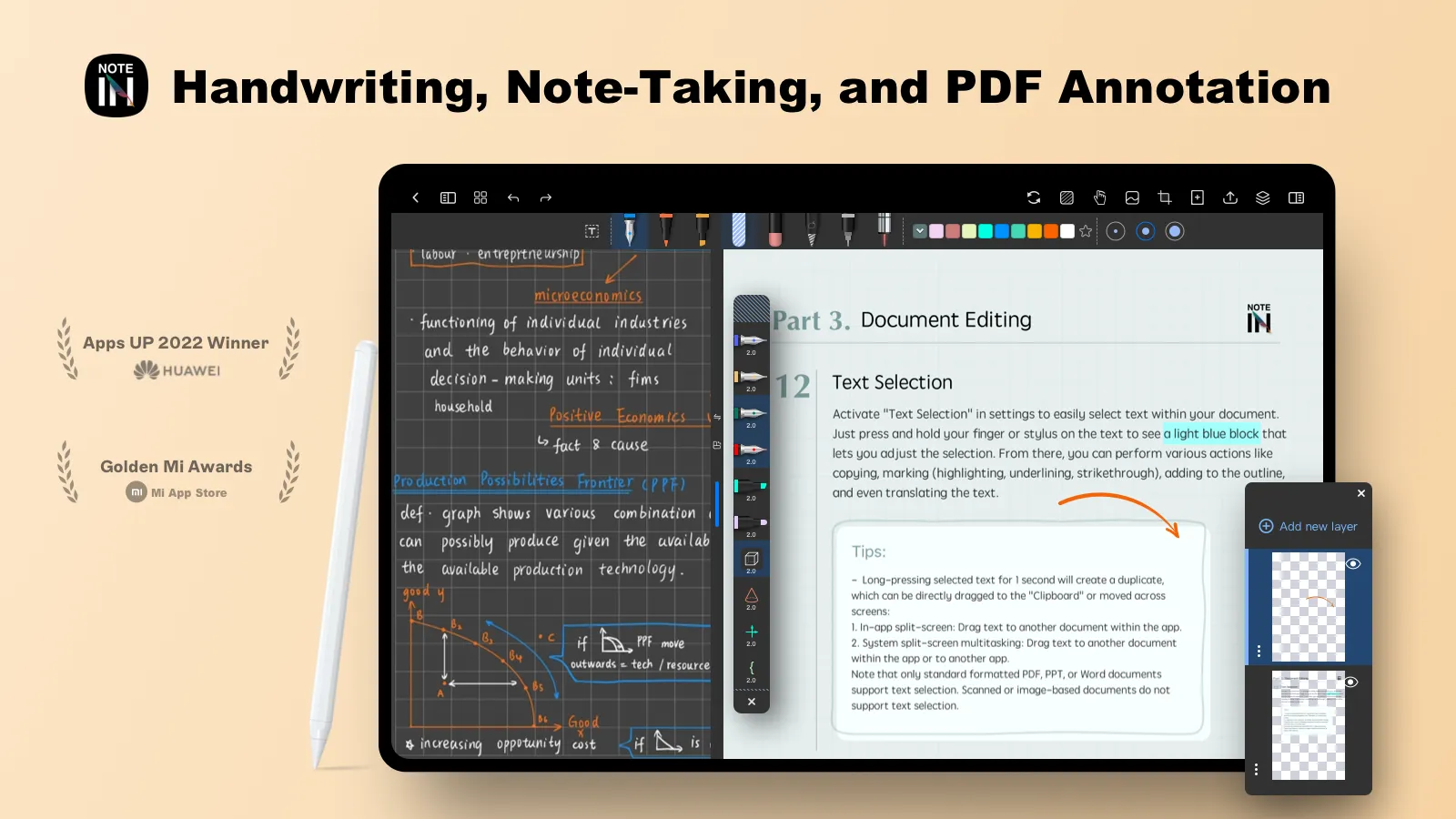 Notein: Handwriting,Notes,PDFs | Indus Appstore | Screenshot