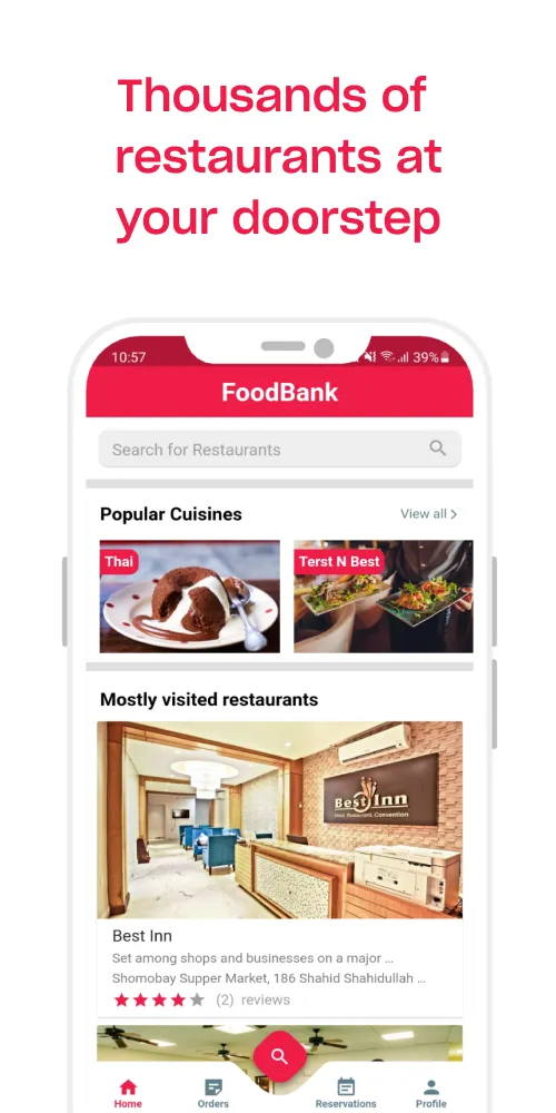 FoodBank Customer | Indus Appstore | Screenshot