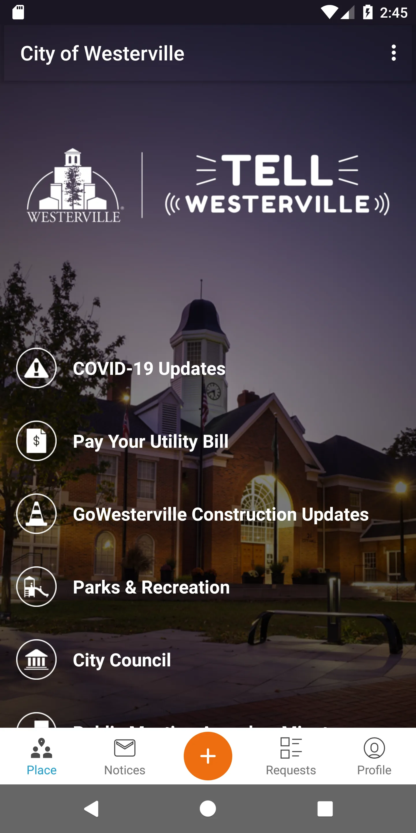 Tell Westerville | Indus Appstore | Screenshot