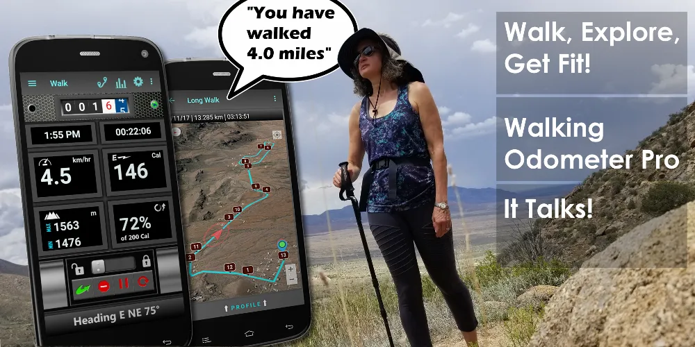 Walking Odometer Pro | Indus Appstore | Screenshot