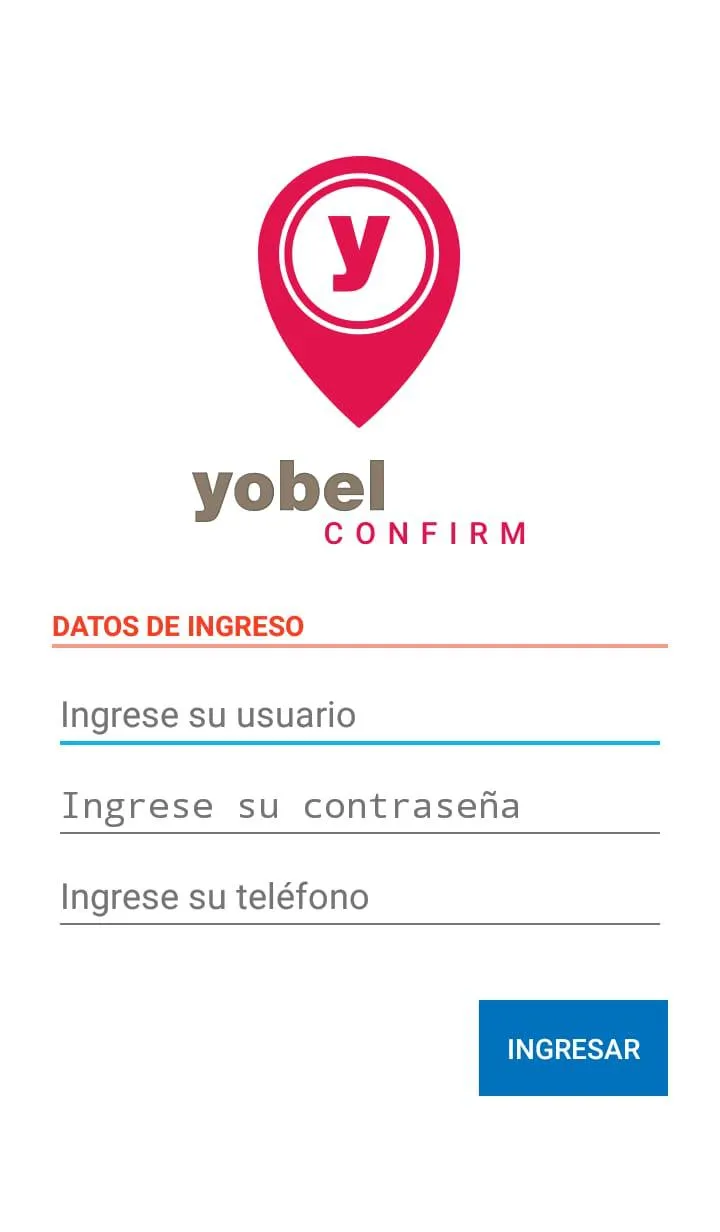 Yobel Confirm | Indus Appstore | Screenshot