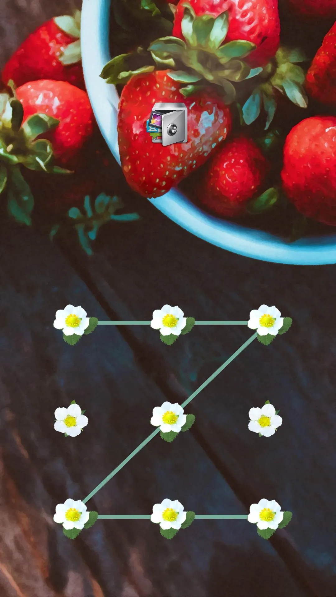 AppLock Theme Strawberry | Indus Appstore | Screenshot