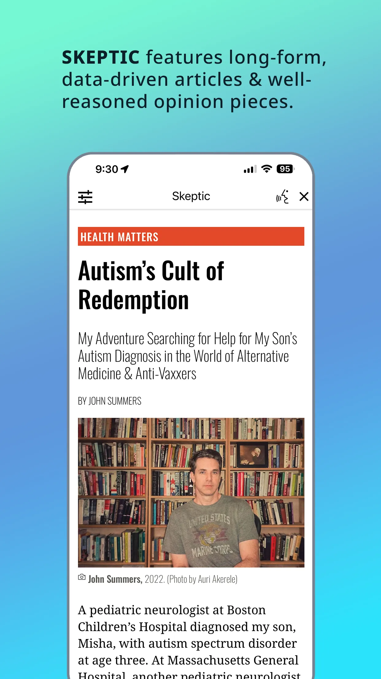 Skeptic Magazine | Indus Appstore | Screenshot