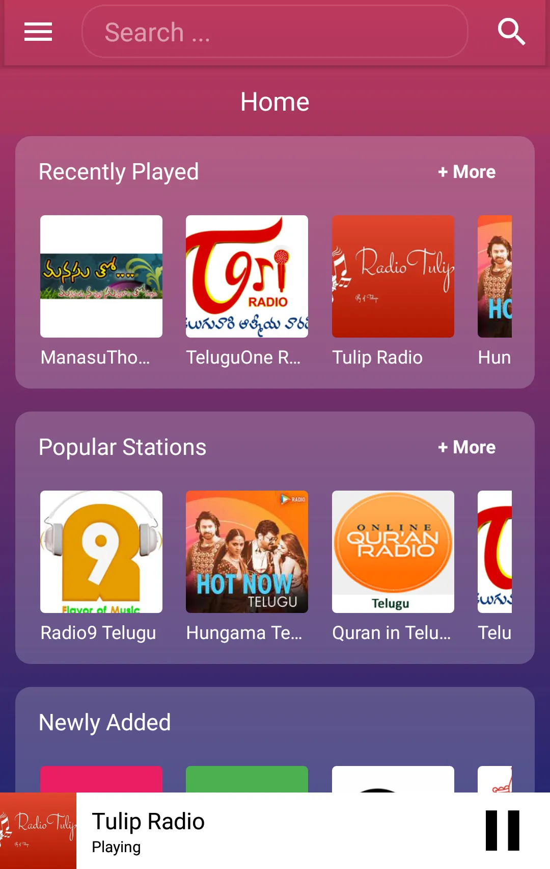 A2Z Telugu FM Radio | 75+ Radi | Indus Appstore | Screenshot