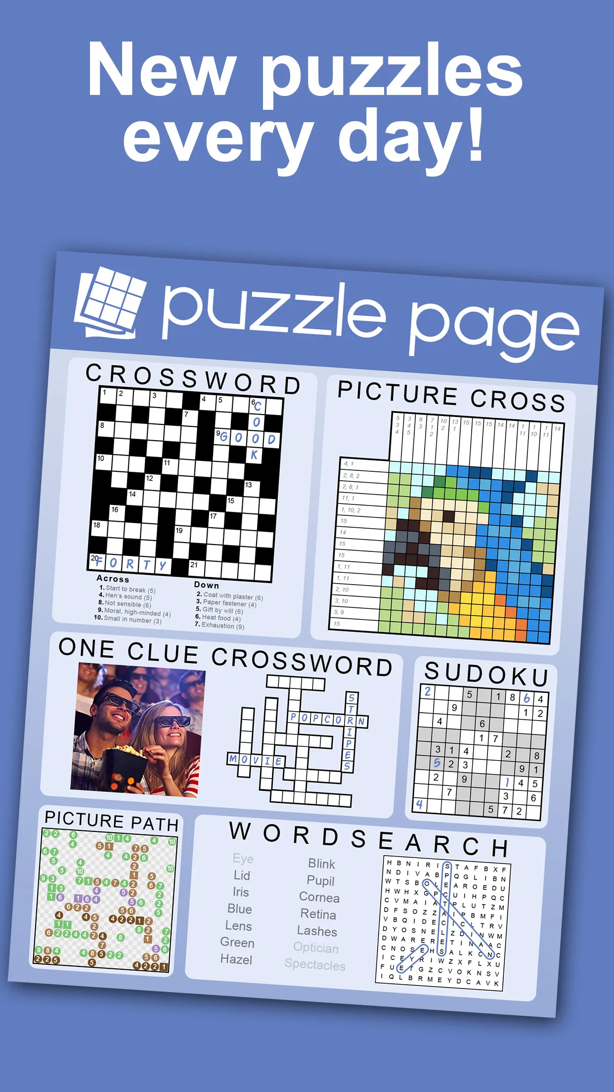 Puzzle Page - Daily Puzzles! | Indus Appstore | Screenshot