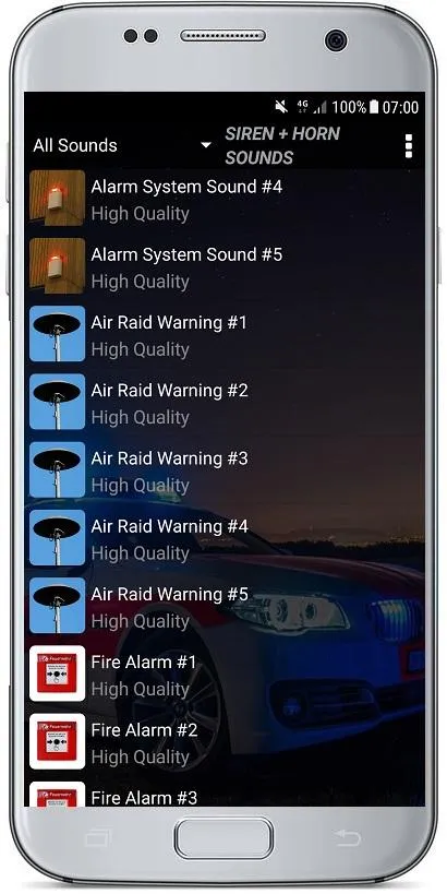 SIREN + HORN SOUNDS | Indus Appstore | Screenshot