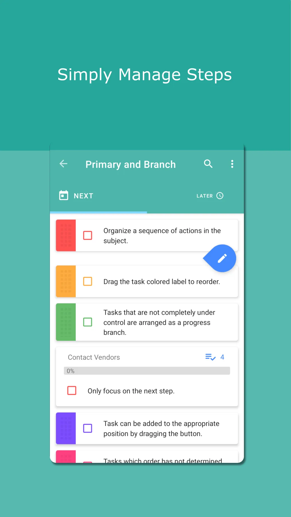 Arrange - Progress, a Weighted | Indus Appstore | Screenshot