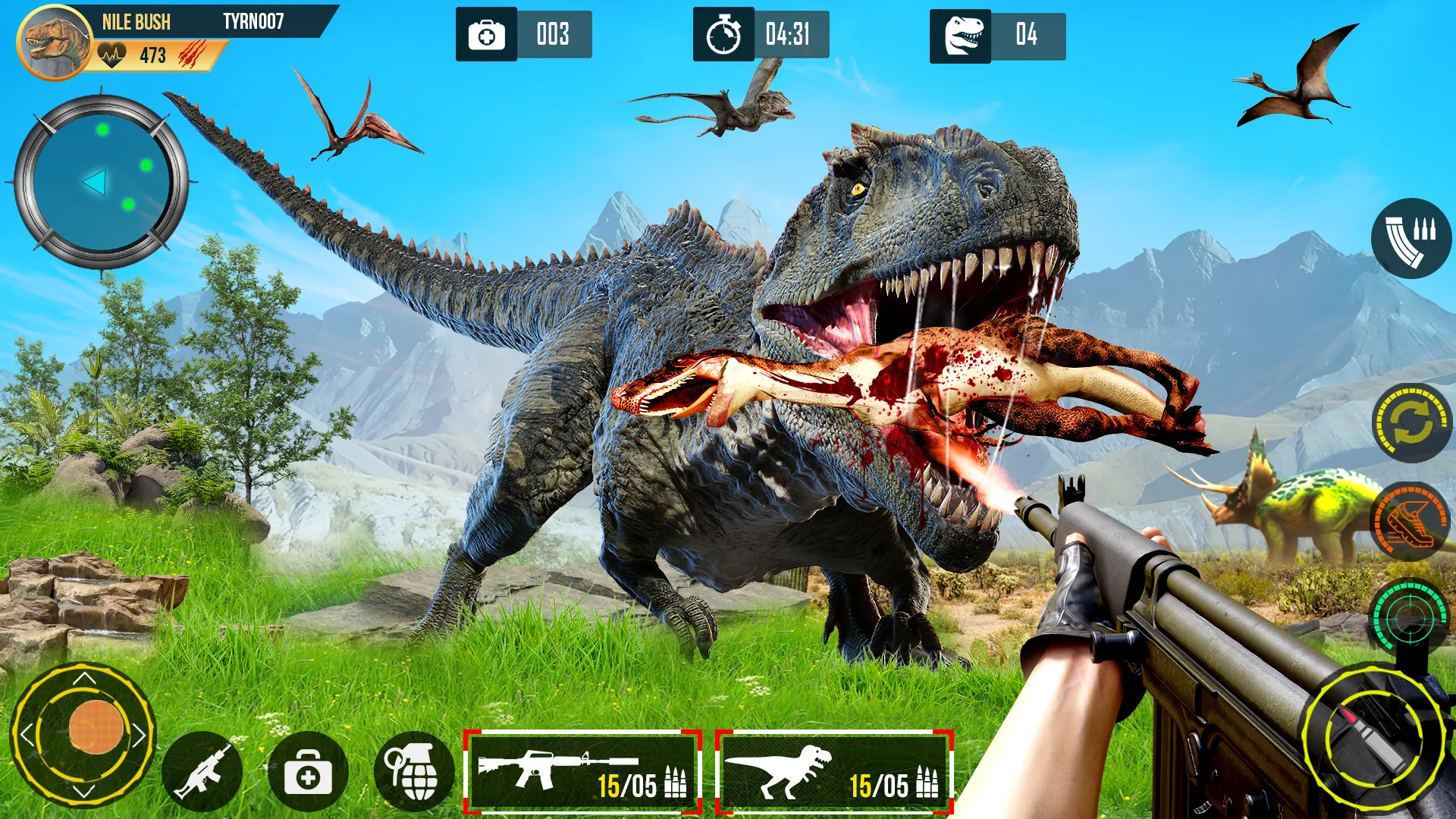 Real Dino Hunting Gun Games | Indus Appstore | Screenshot