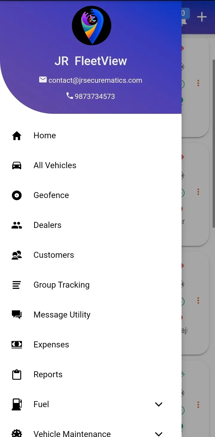 J R FleetView | Indus Appstore | Screenshot