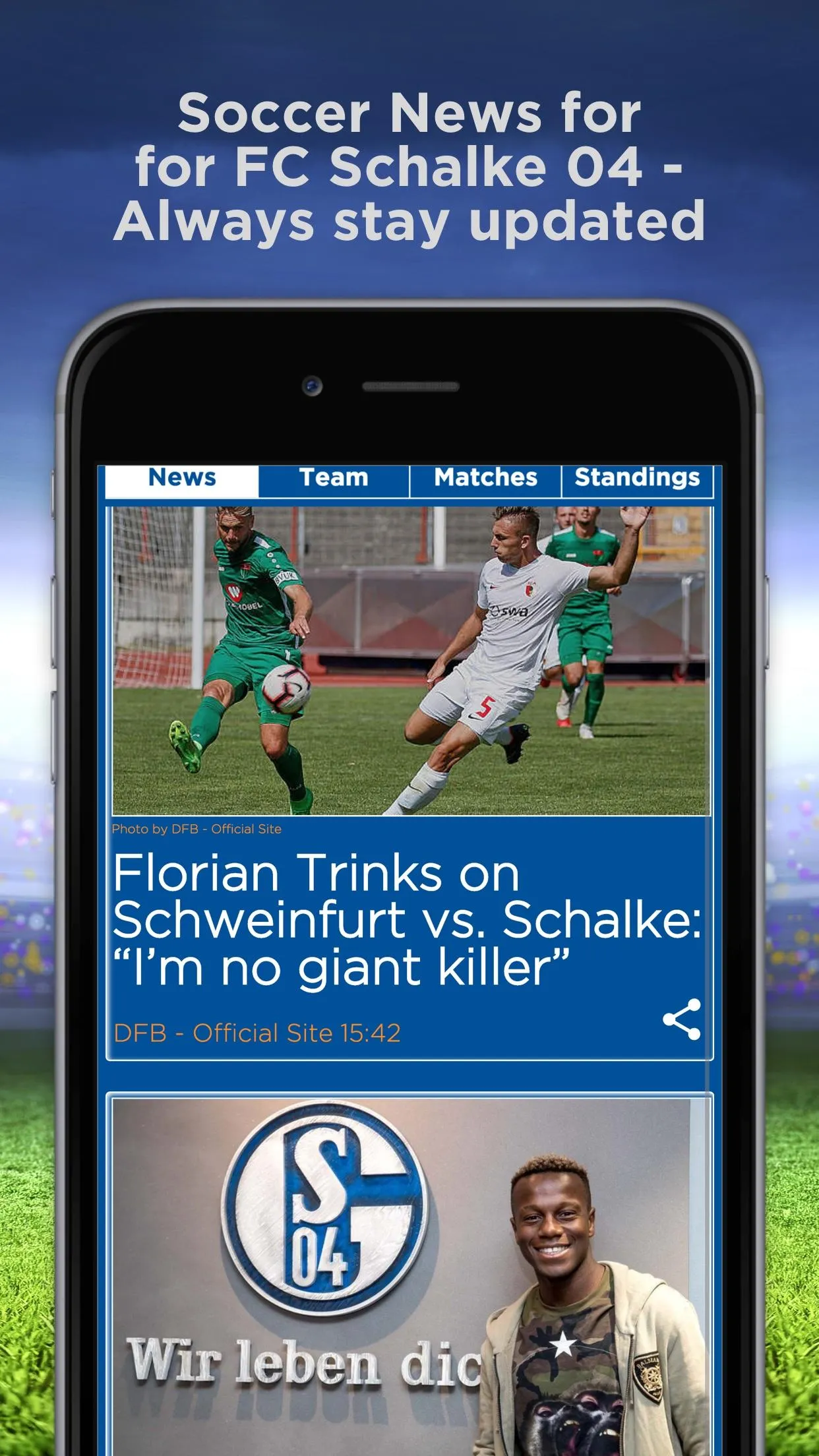 Soccer News for Die Knappen &  | Indus Appstore | Screenshot