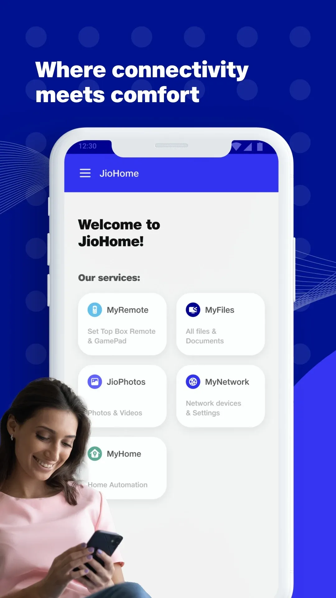 JioHome | Indus Appstore | Screenshot