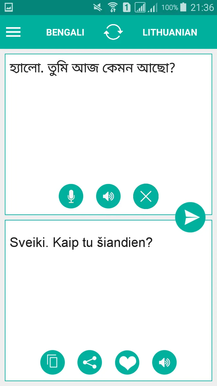 Lithuanian Bengali Translator | Indus Appstore | Screenshot