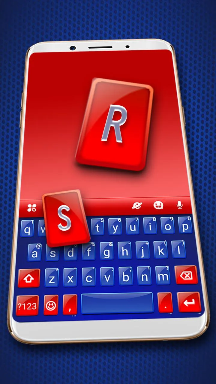 Red Blue Classic Theme | Indus Appstore | Screenshot