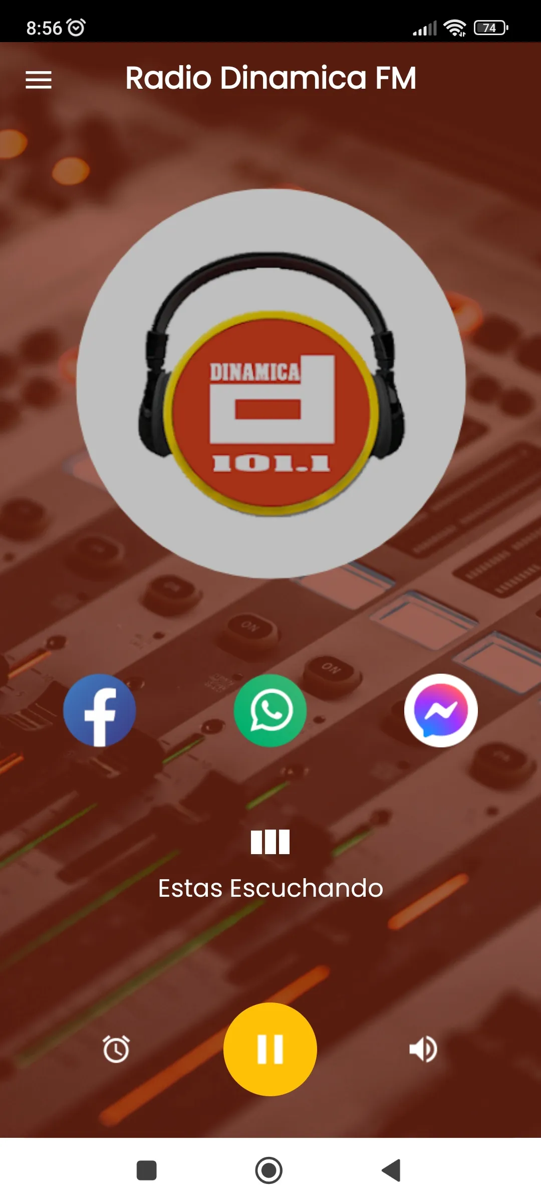 Radio Dinamica 101.1 FM | Indus Appstore | Screenshot