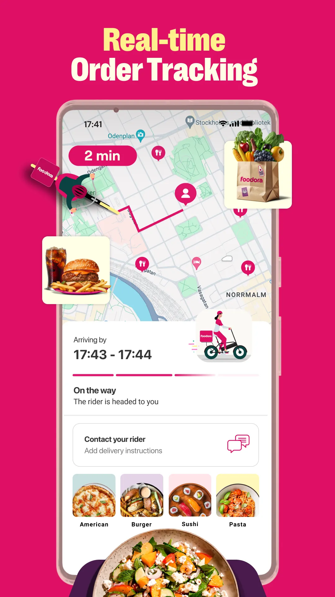 foodora: Food & Groceries | Indus Appstore | Screenshot