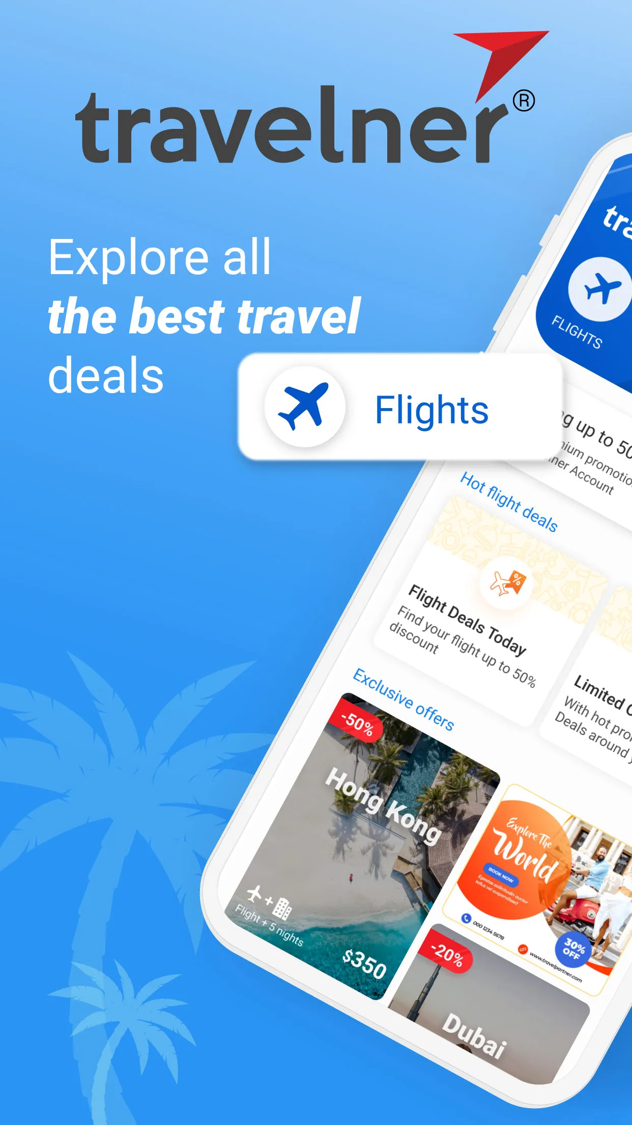 Travelner: Global Travel Deals | Indus Appstore | Screenshot