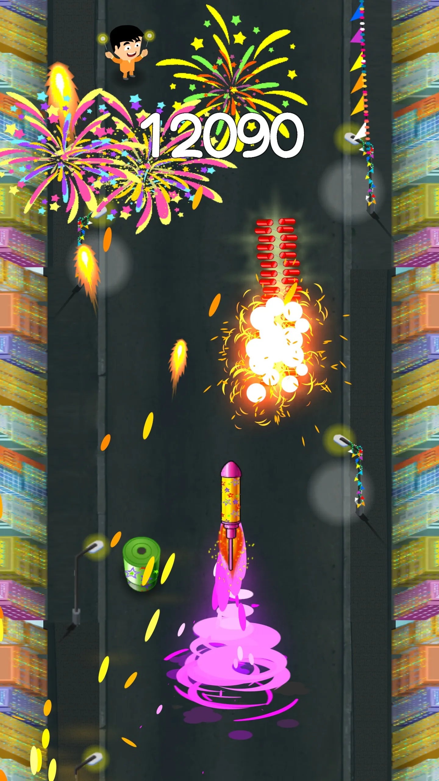 Diwali Firecracker Indian Game | Indus Appstore | Screenshot