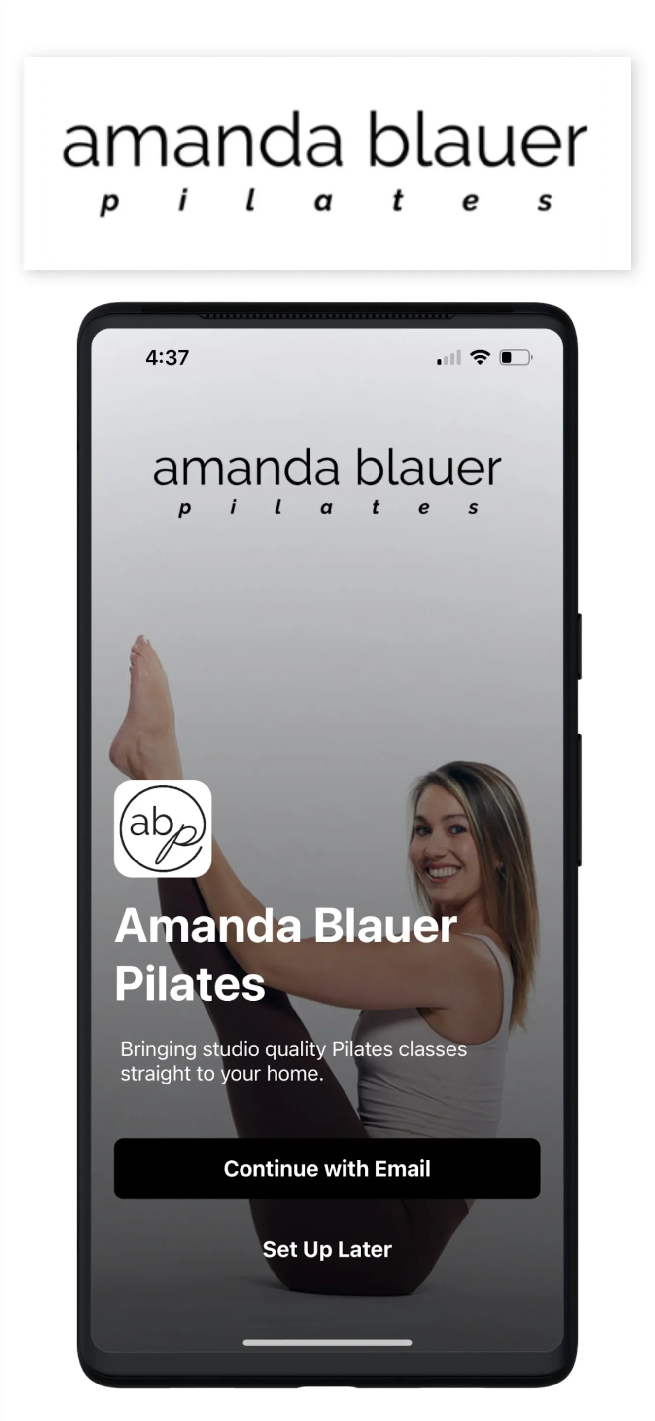 Amanda Blauer Pilates | Indus Appstore | Screenshot