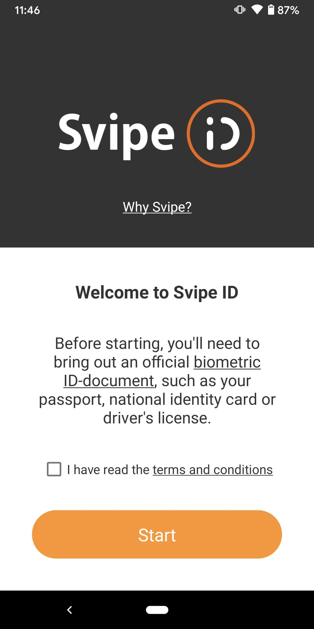 Svipe ID | Indus Appstore | Screenshot