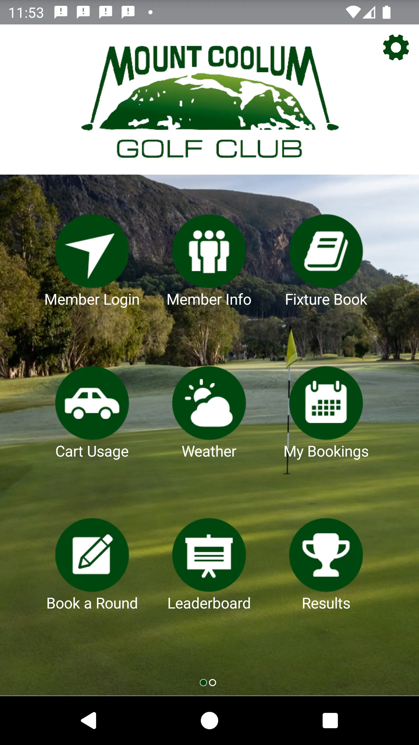 Mt Coolum Golf Club | Indus Appstore | Screenshot