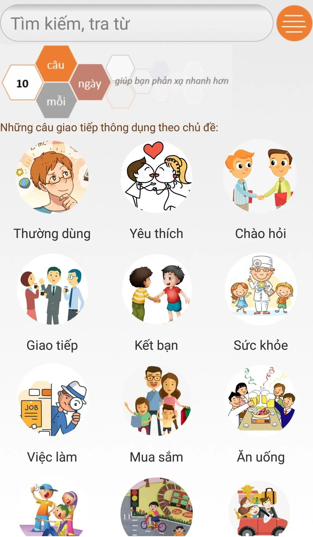 HelloChao - Giao tiếp | Indus Appstore | Screenshot