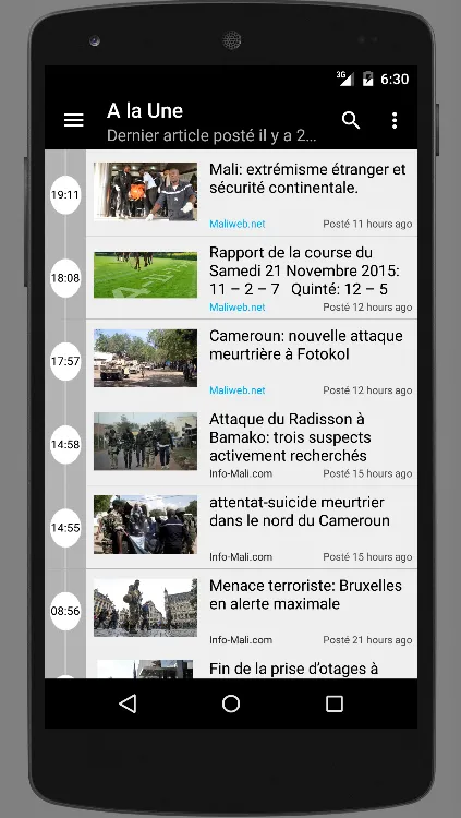 Actu Mali: Infos Complètes | Indus Appstore | Screenshot