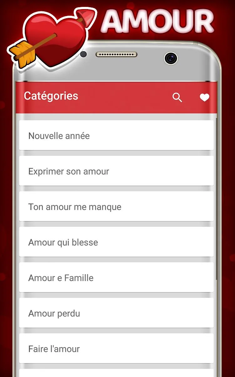 Messages SMS d'amour | Indus Appstore | Screenshot