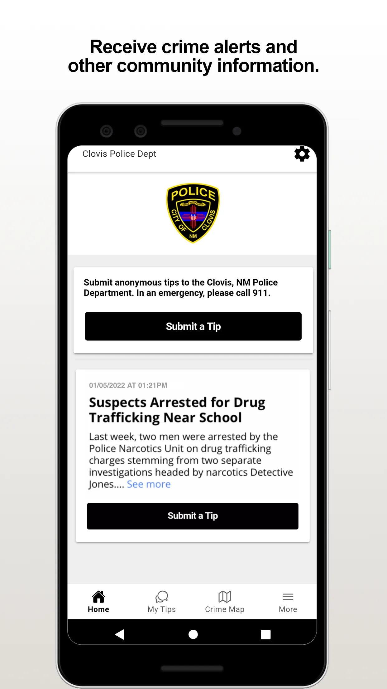 Clovis PD | Indus Appstore | Screenshot