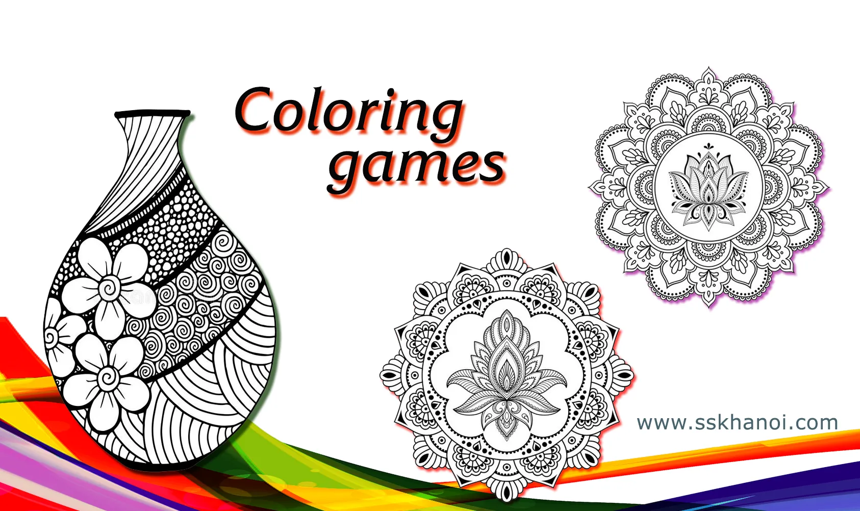 Mandala coloring games | Indus Appstore | Screenshot