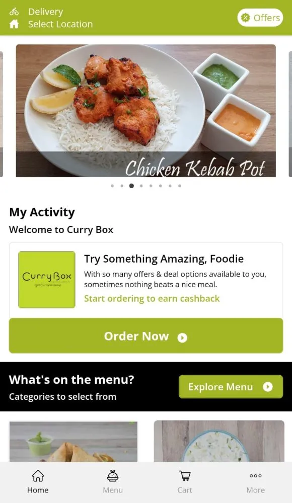 Curry Box | Indus Appstore | Screenshot