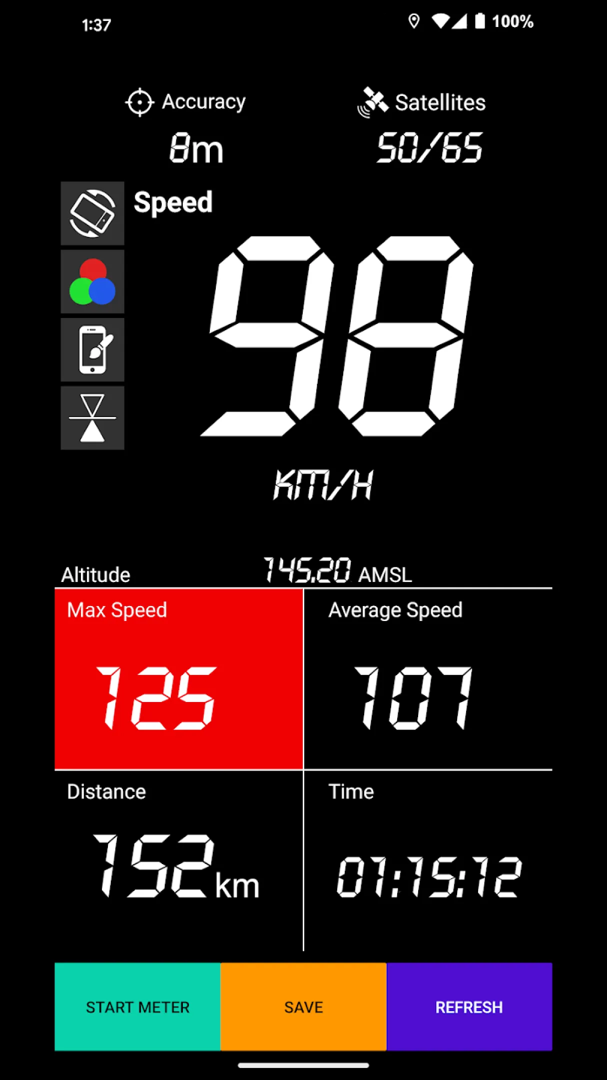 GPS Speedometer - Trip Meter | Indus Appstore | Screenshot