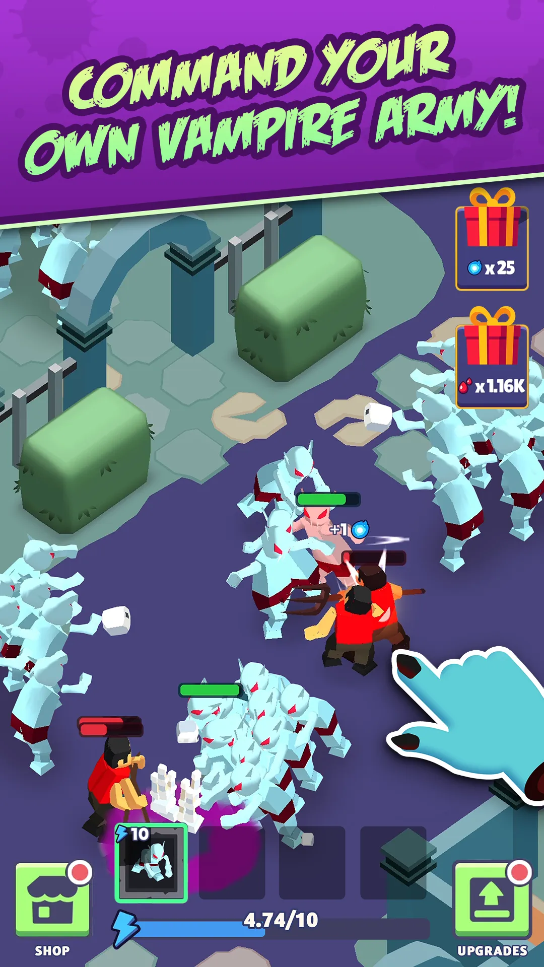 Dracula City Master: Idle Army | Indus Appstore | Screenshot