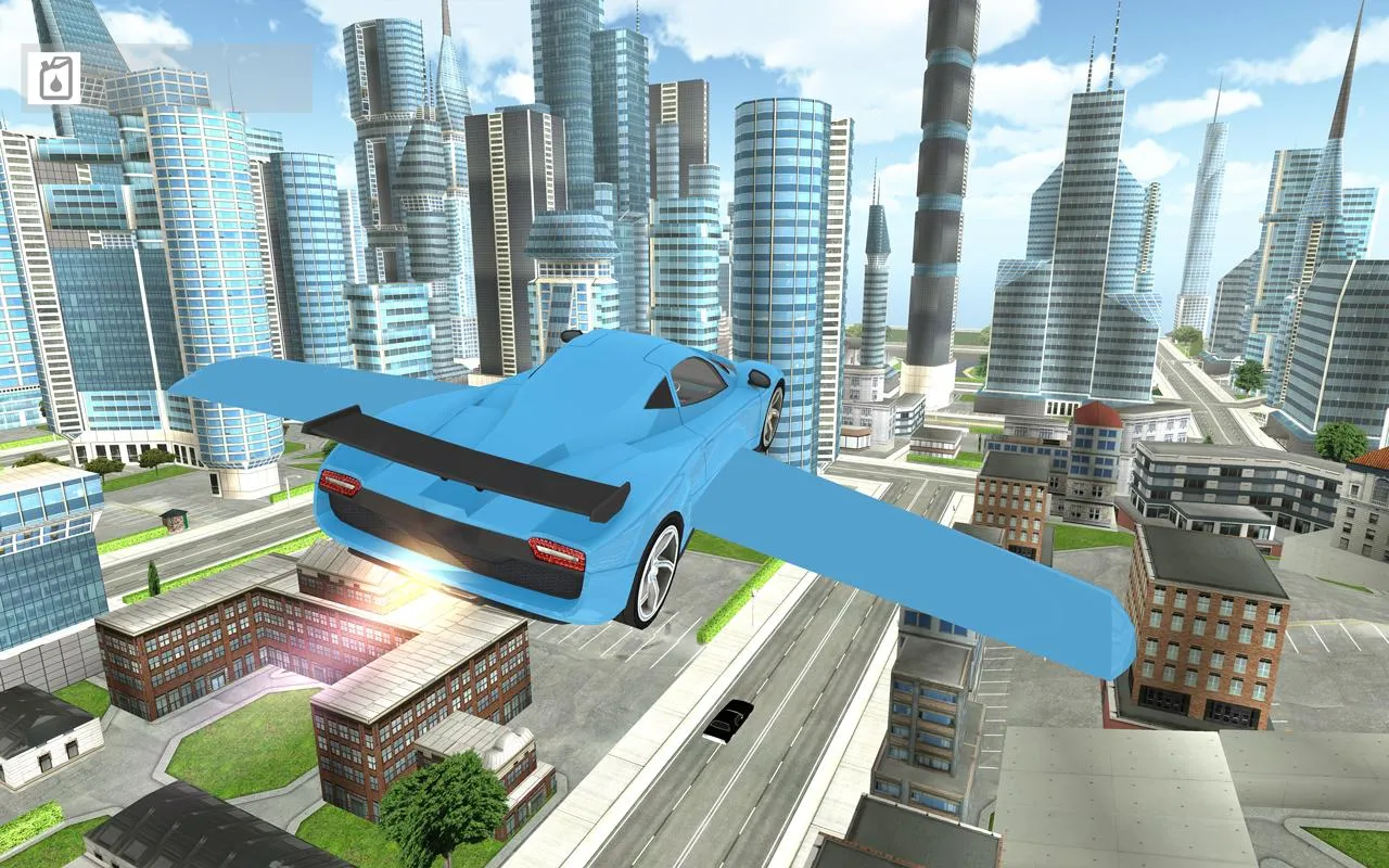 Flying Car Simulator Xtreme 3D | Indus Appstore | Screenshot