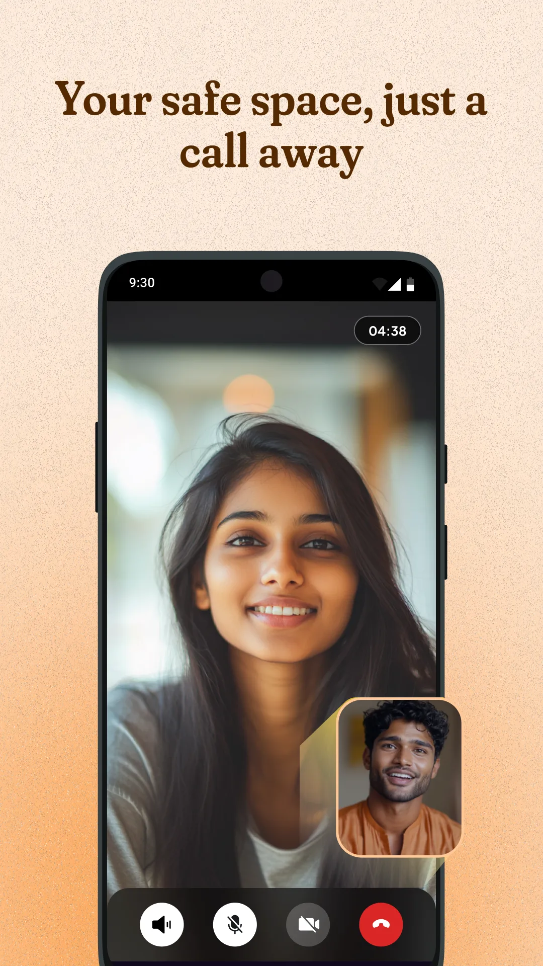 Eaze : Talk & Feel better | Indus Appstore | Screenshot