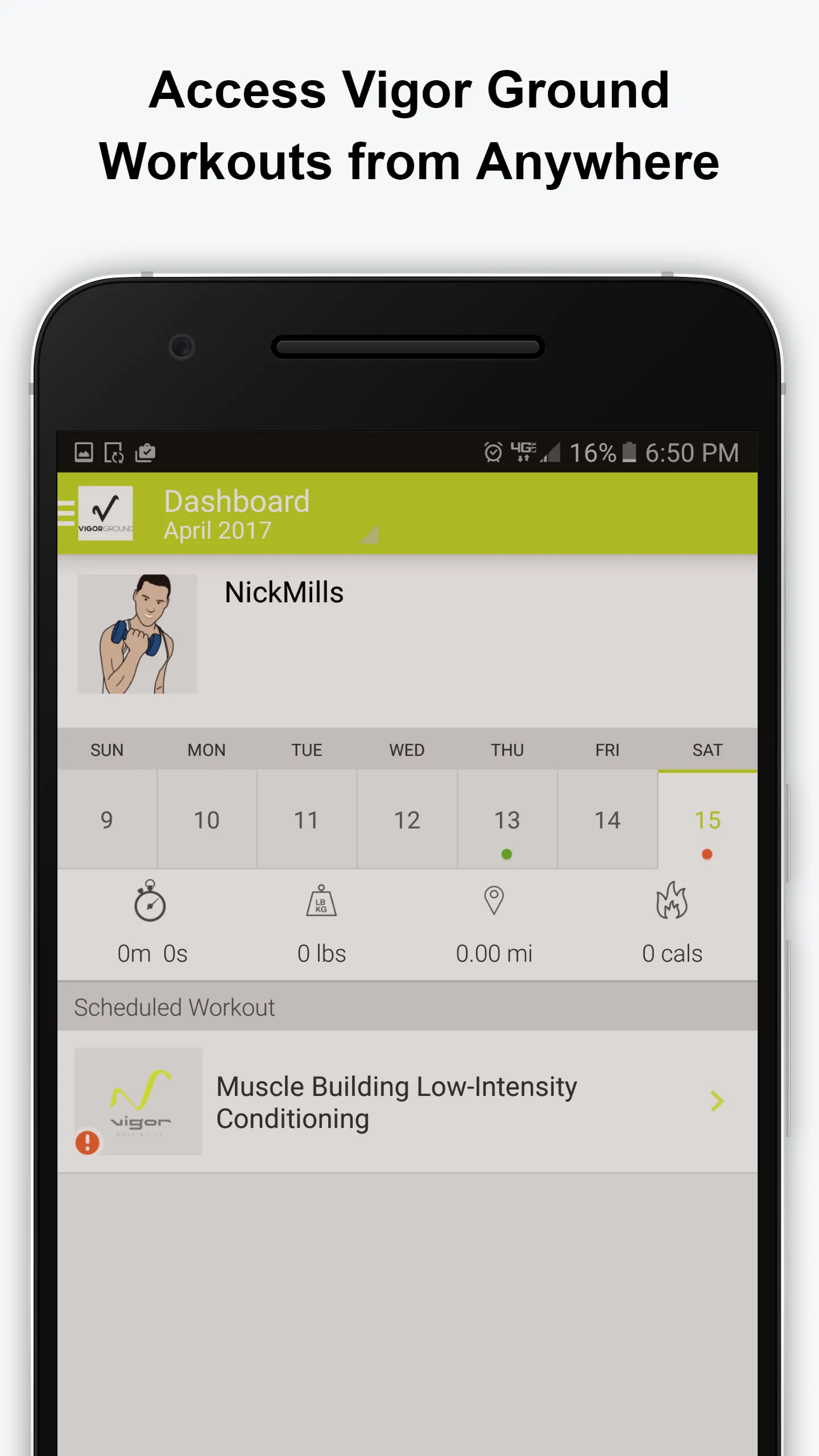 Vigor Ground Fitness | Indus Appstore | Screenshot