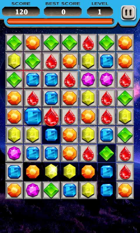 Jewels Star Match 3 Arcade | Indus Appstore | Screenshot