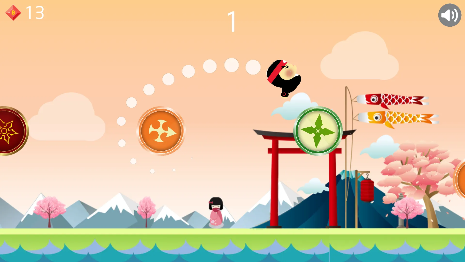 Ninja Jumping | Indus Appstore | Screenshot