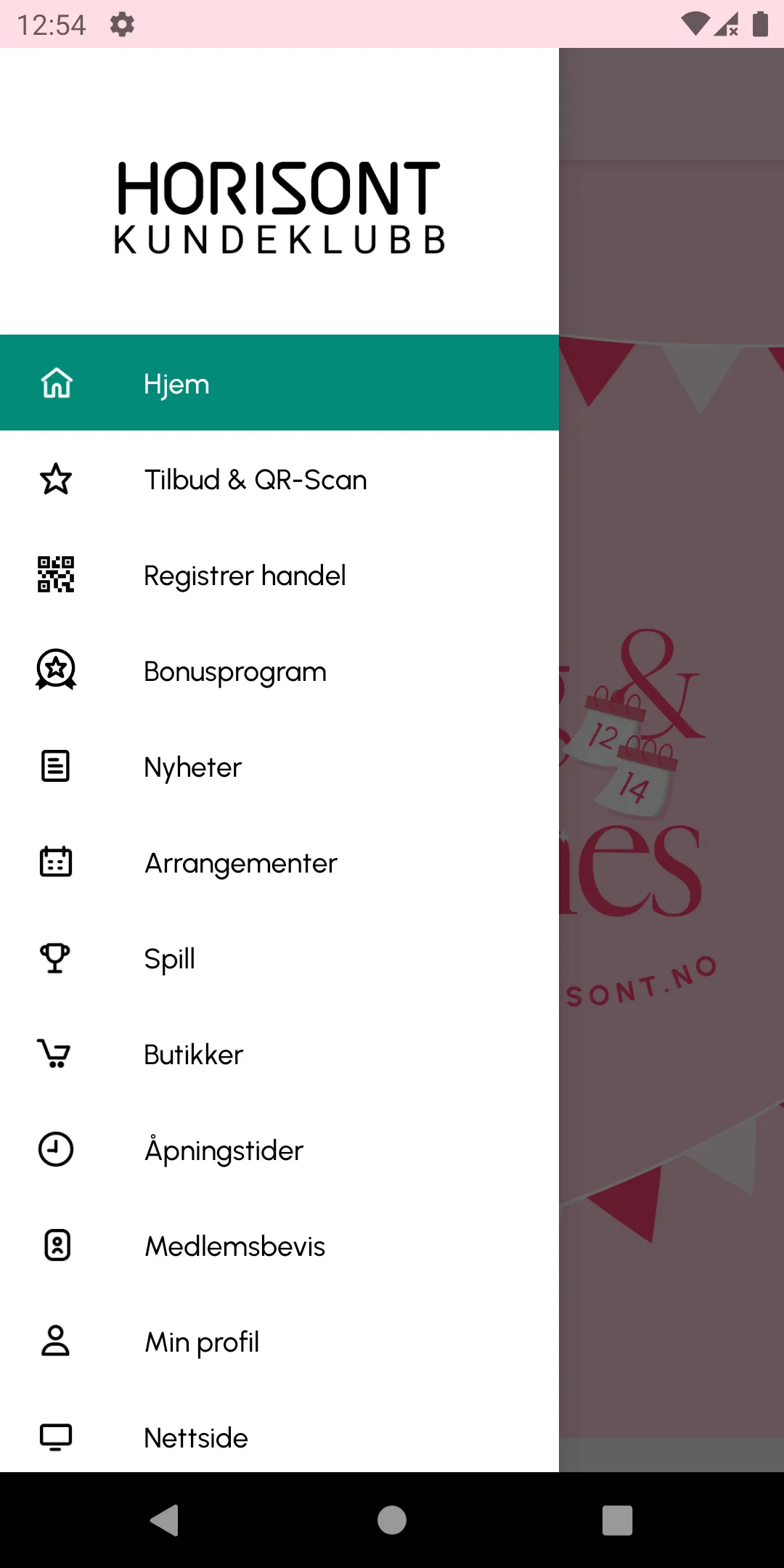 Horisont Kundeklubb | Indus Appstore | Screenshot